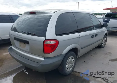 2005 Dodge Caravan Se из США, поврежденный, VIN 1D4GP25E65B345249